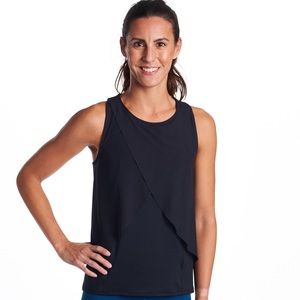 Oiselle - Layover Tank - Black - NWT